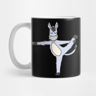 Sweet donkey kids comic donkey mule draft animal Muli Mug